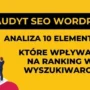 darmowy audyt seo wordpress