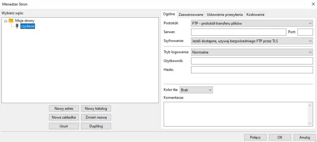 filezilla-jak-polaczyc-sie-z-serwerem