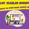 idealny szablon bloga wordpress