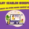 idealny szablon wordpress