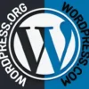 wordpress org vs wordpress com