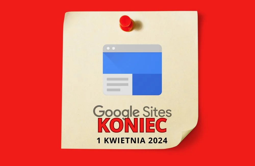 koniec Google Business Site