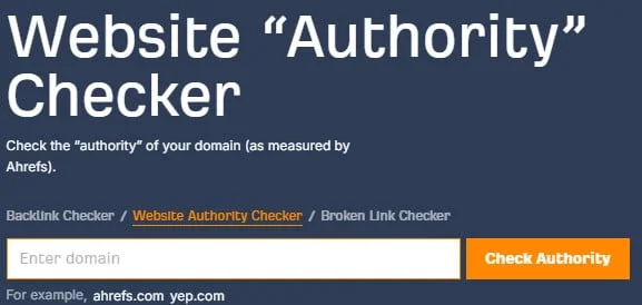 website authority