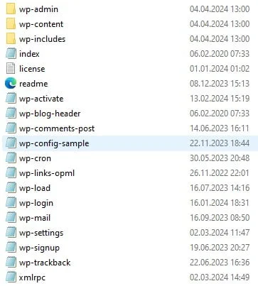wp-config-wordpress