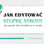 jak edytowac footer php wordpress