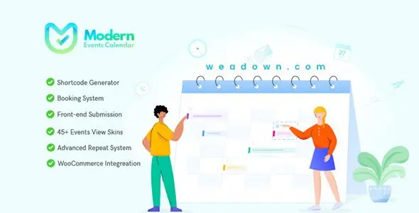 Modern Events Calendar Pro 7.17.1 + Addons