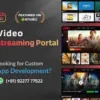 Video Streaming Portal szablon wordpress filmy online