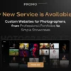 Novo szablon wordpress portfolio fotograf