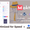 maktub minimalistyczny szybki szablon wordpress