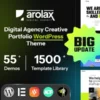 arolax nowoczesny szablon agencji kreatywnej