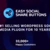 easy social share buttons integracja social media wordpress