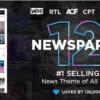 newspaper szablon portalu magazynu online bloga