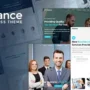Finance szablon wordpress konsultant finansowy