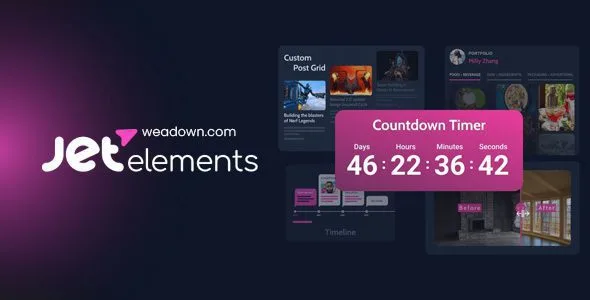 JetElements 2.7.6 dodatkowe możliwości Elementora