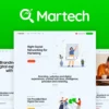 martech motyw agencji saas
