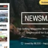 newsmag szablon wordpress portalu informacyjnego