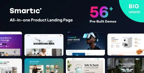 Smartic 2.2.9 motyw do promocji produkty