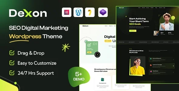 Dexon – szablon SEO & Digital Marketing WordPress