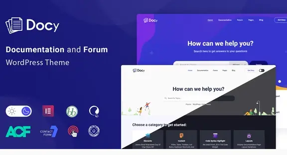 Docy zaawansowany motyw FAQ dla WordPress