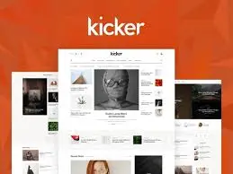 Kicker nowoczesny i wielofunkcyjny szablon