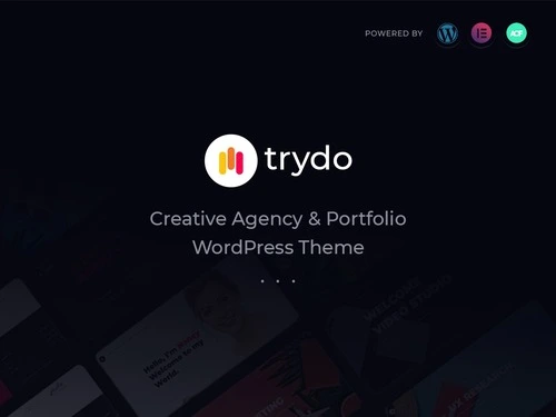 Trydo szablon WordPress dla kreatywnej marki