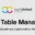 JoomUnited WP Table Manager wordpress