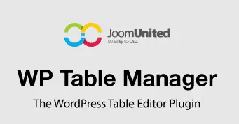 JoomUnited WP Table Manager 4.1.7