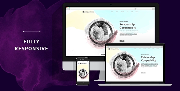 Stellarium – Horoscope and Astrology WordPress Theme 1.3.2